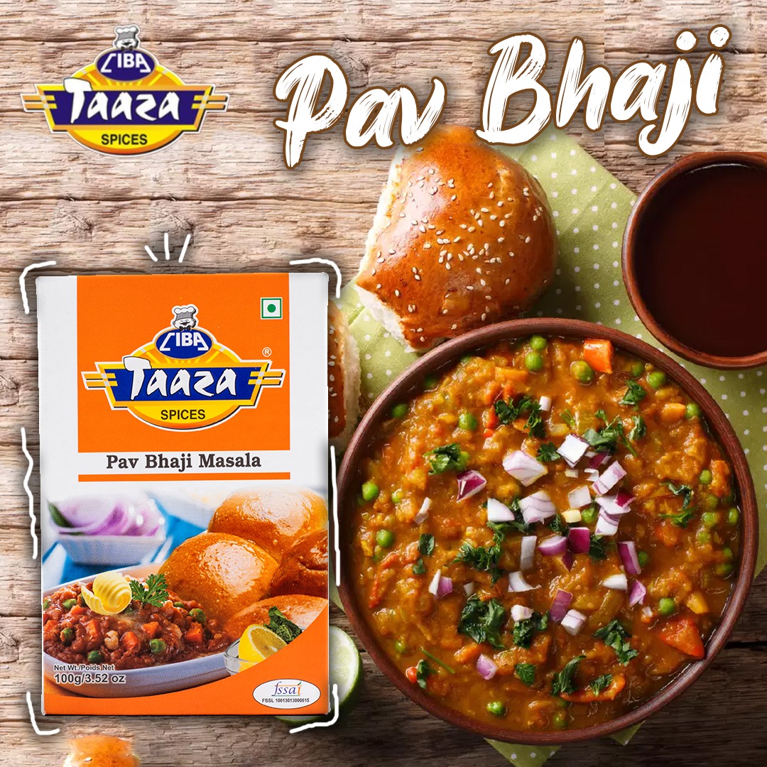 Pav Bhaji Ciba Taaza Spices Buy Spices Online