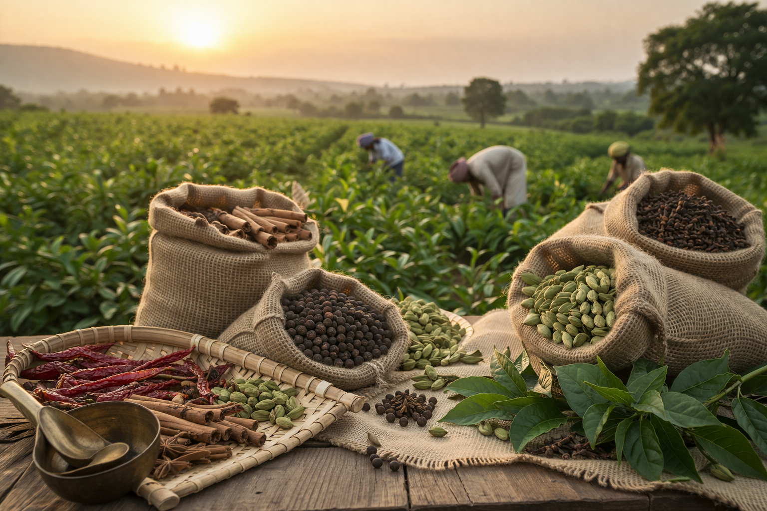 Sourcing spices